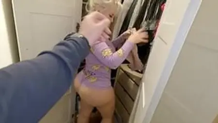 Blondie Fesser's Closet Bang Sesh: Real Deal Fuck Buddy Action