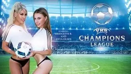 VRB Champions League - MILF & Teen Lesbian Outdoor VR Porno