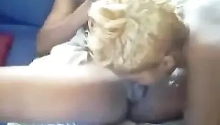 Ghetto Dike Licking A Phat Black Pussy