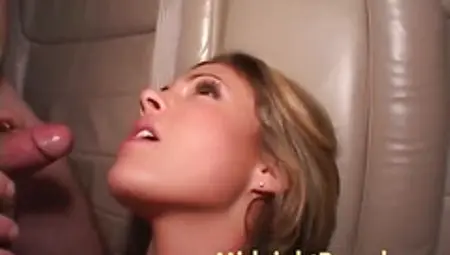 Riley Brook Blowjob and Fucking in Car