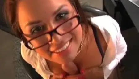 Gorgeous MILF Eva Angelina office sex xxx clip