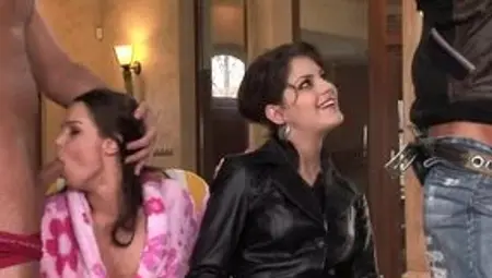 Anetta Keys And Defrancesca Gallardo Watch Each Other Fuck