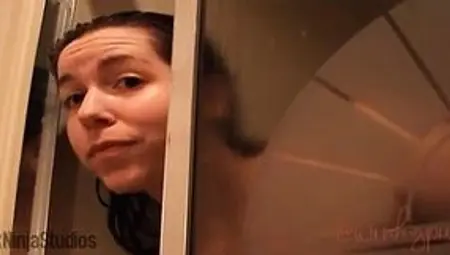 [cock ninja studios] showering big step sister trades little step brother a sex favor for chores