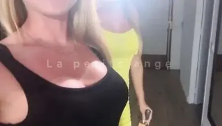 PARTOUZE mym : La_petite_ange et Laure Racuzzo // On se fait défoncer par two gars jusqu’à ejac Facial