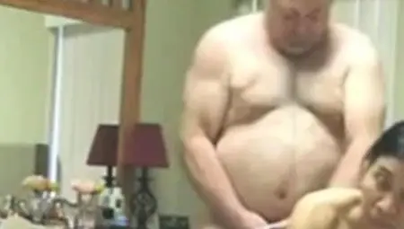 Grandpa fucks Asian Girl
