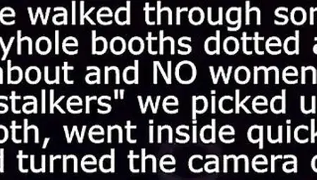 Cuckold And His Wench Wife Go To The Gloryhole