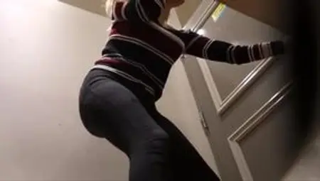 Dressing room, Calvin Klein panties