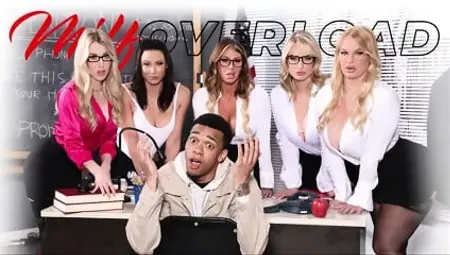 London River, Sarah Taylor, Rachael Cavalli, Cassie Del Isla & Lolly Dames - Reverse Gangbang