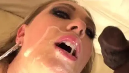 Kagney Linn Karter takes a black boner