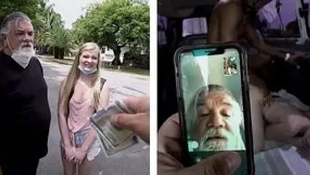 BBC Kicks Teen Harlow West Out of Car for Interracial Public Fuck