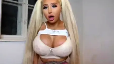 Real Life Barbie Cumming At Gym Class