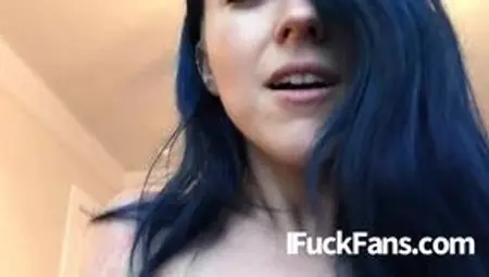 PLEASE CUM IN ME Alt girl Cali Reign gets filled I FUCK FANS DOT COM