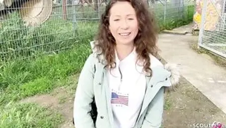 GERMAN SCOUT - ANAL DEFLORATION SEX FOR CURLY HAIR EIGHTEEN JULIA BACH AT PICKUP CASTING