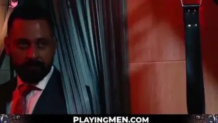 PlayingMen.com - Executive makes out with partner before hammering his ass with deep