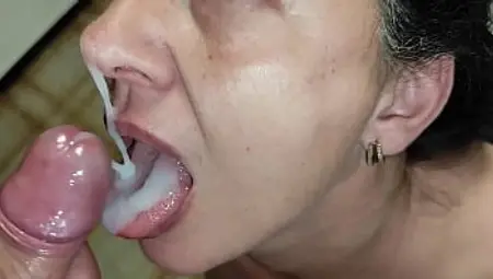 &quot_Do You Like It When Your Stepmom Sucks Your Cock and Swallow?&quot_ Finally Alone with My Stepmom