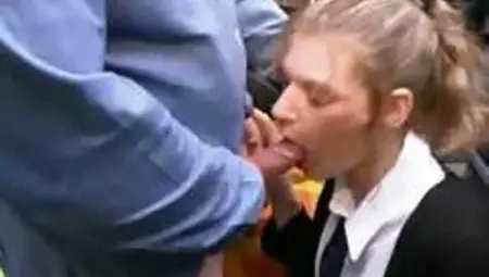 Old Man Seduced A Fench Schoolgril