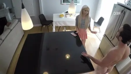 NannySpy: Babysitter Elsa Jean fucked all the way on webcam