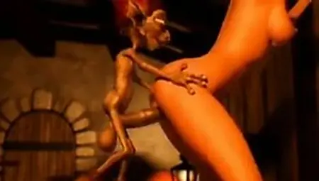 Exclusive porn cartoon with Alien dwarf - Uncensored