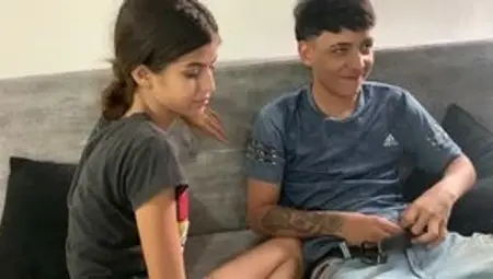 Playing at Home with My Stepsister Ends up in a Fuck