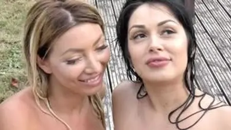 myGonzo.tv - Pool orgy with Kitty Core, Lana Vegas, Rosalina Love &amp; more hot pornstars