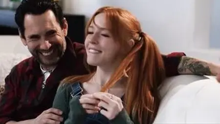 PURE TABOO Creepy Social Worker Dominates Preggo Teen Madi Collins With Her Stepdad - PART 1 + two