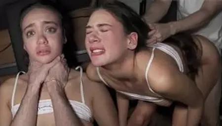 SHE THOUGHT IT WOULD BE EASY - 10 Inch Horsecock Rearranged Her Guts