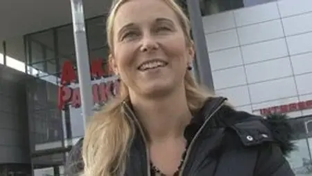 CZECH STREETS - Blonde MILF Picked up on Street