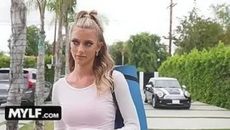 Barbie Feels Is Seduced By Dirty Coach During Private Training Session
