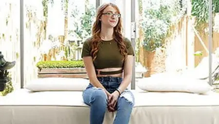 Shy Redhead That Turns Out To Be A Freak During Sex!