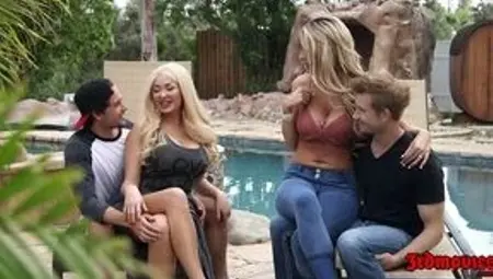 Gorgeous Amanda White sucking and fucking
