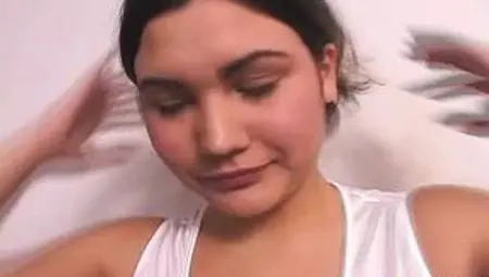 Amateur man records while a sexy teen sucks and rides his big dick