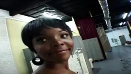 Horny black fucks the white one