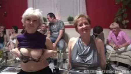 Swingers At Homemade Party