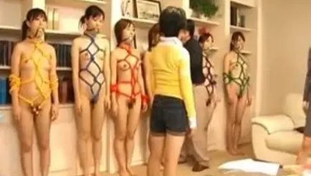 Japanese AV Model in a piss video