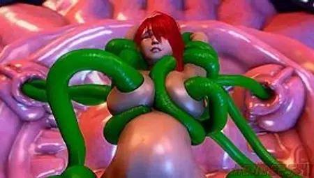 Redhead Undergoes Anal Tentacle Experiment - Triton Labs