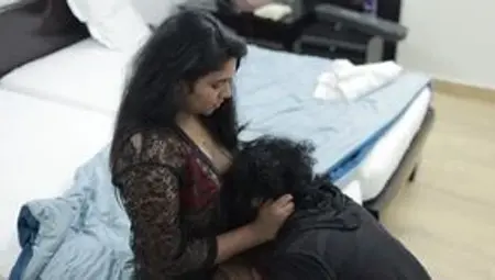 Vaishnavy Hot Sexy Black Net and Red Bikkini Sex with Sharun Raj, Mallu Couple Hot Sex in Bikkini, Mallu Couple Ass Lick in Net