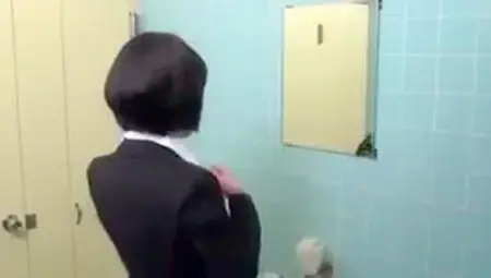 Toilet Temptation - Boss' Secret Affair with Secretary