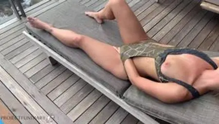 Poolboy Fucks His Hot Mistress in the Garden - Projectfundiary