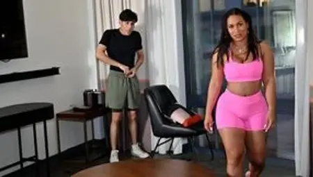 Wild nymphomaniac MILF ravages cocks everywhere, overwhelmed with lust!
