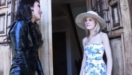 6 Young sluts into the best lesbo sex clip. Everything is allowed until orgasm