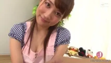 Breastfeeding freelancer Mao Kurata, her gorgeous tits welcoming a lucky dude&#039;s load in this HD casting