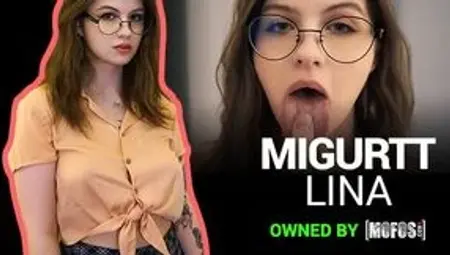 Mofos 'Horny&#x1F975; Chick Migurtt Lina Sucks Her Fianc&#x00E9;e's Massive Meat Before Banging Her'