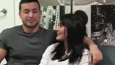 Two young and sexually open-minded couples gathered for a partner swapping foursome