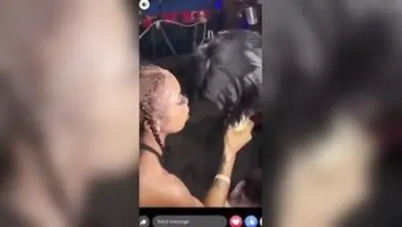 Blow job from a jamaican freak