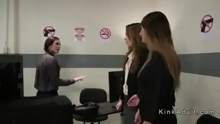 Airport security anal toys two lesbians