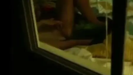 Window Peeping, Masturbating Teen