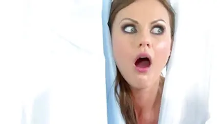 Tina Kay gets her pussy pounded right beside her boyfriend