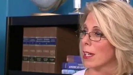 College Nurse Gives Student Anal Sex Lesson