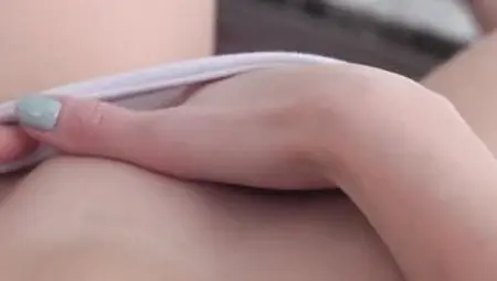 Elizabeth Evans a small teen bares her naive body