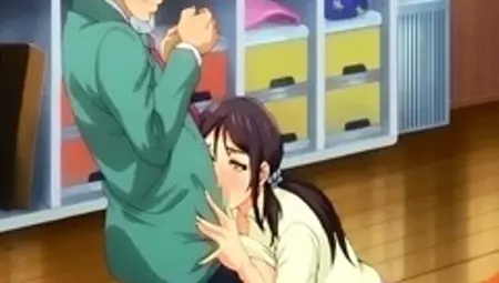 Hentai cutie with a fabulous ass confesses her love for cock